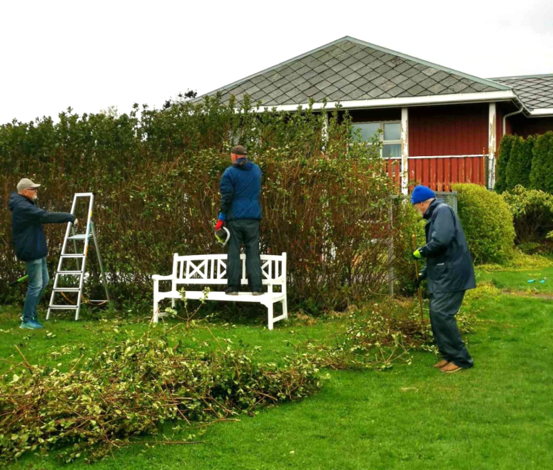 Årets første dugnad